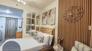 1 bedroom, iron/ironing board, free WiFi, bed sheets