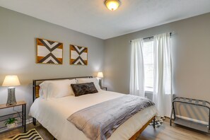 3 chambres, fer et planche à repasser, accès Internet, draps fournis