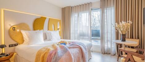 Studio Deluxe20m2 | 1 Schlafzimmer, Bettwäsche aus ägyptischer Baumwolle