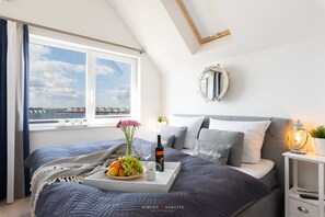 2 Schlafzimmer, Zimmersafe, Reisekinderbett, kostenloses WLAN