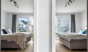 2 soveværelser, strygejern/strygebræt, weekendseng, gratis Wi-Fi