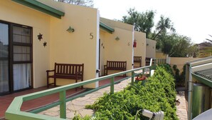 Standard Double or Twin Room | Terrace/patio - Onganga Hotel Pension (Windhoek)