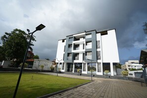 Fassade der Unterkunft