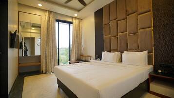 Habitación Premium doble | Sistema de insonorización, wifi gratis, ropa de cama