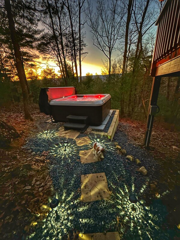 مغطس سبا خارجي