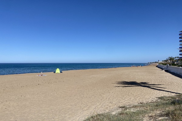 Ubicación a pie de playa