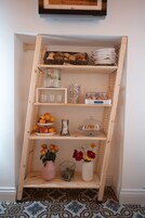 Daily buffet breakfast (EUR 10 per person)