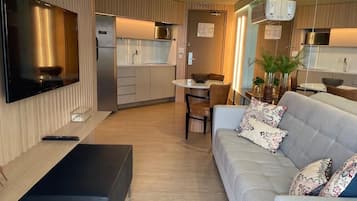 1 habitación, caja de seguridad en la habitación y wifi gratis