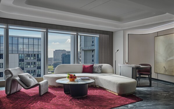 Suite, 1 Bedroom (Living, Dining Areas) | View from room