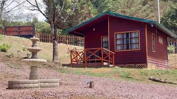 Familiehytte | Sengetøy av topp kvalitet, dundyner og skrivebord