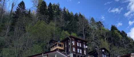 Façade de l’hébergement