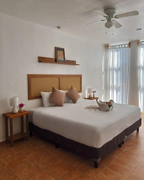 Deluxe Double or Twin Room | Minibar, desk, iron/ironing board, free WiFi