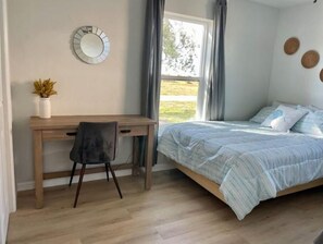 2 chambres, bureau, Wi-Fi gratuit, draps fournis