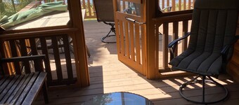 Lake Front Adirondack Indian Lake Cabin