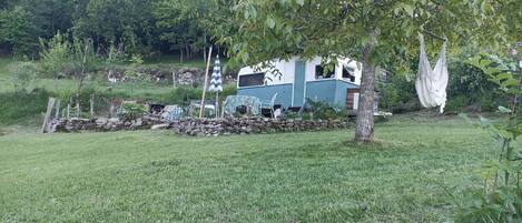 Overnatningsstedets område