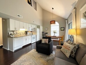 Smart TV, DVD player, table football, ping pong