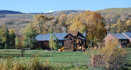 On the Elk River and has a spectacular view of Mt. Zirkel