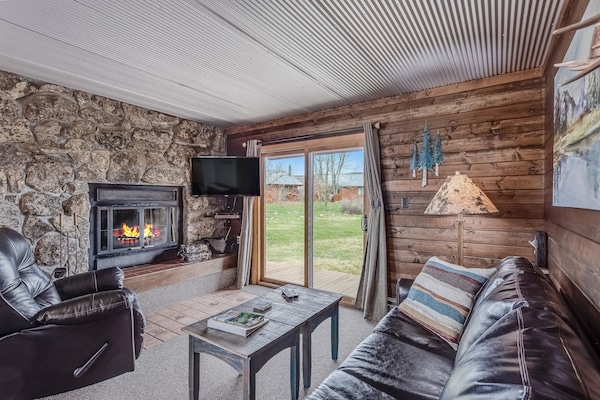 Smart TV, chimenea