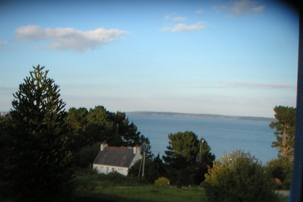 Blick von der Unterkunft