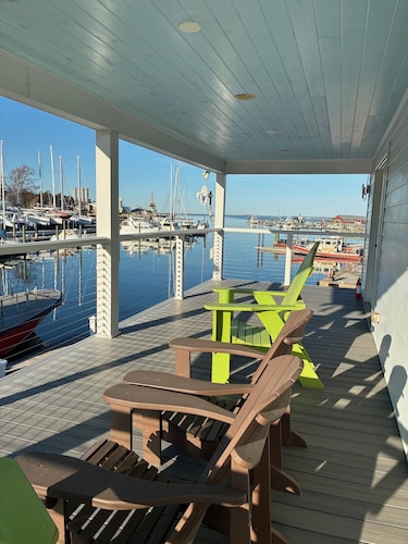 The Captains Quarters located in Cape Charles, VA offers breathtaking views.
