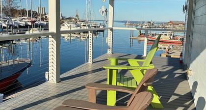 The Captains Quarters located in Cape Charles, VA offers breathtaking views.