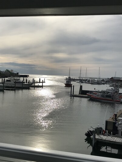 The Captains Quarters located in Cape Charles, VA offers breathtaking views.