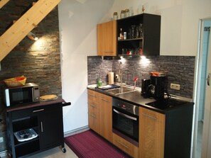 Mikrovågsugn, ugn och spishäll