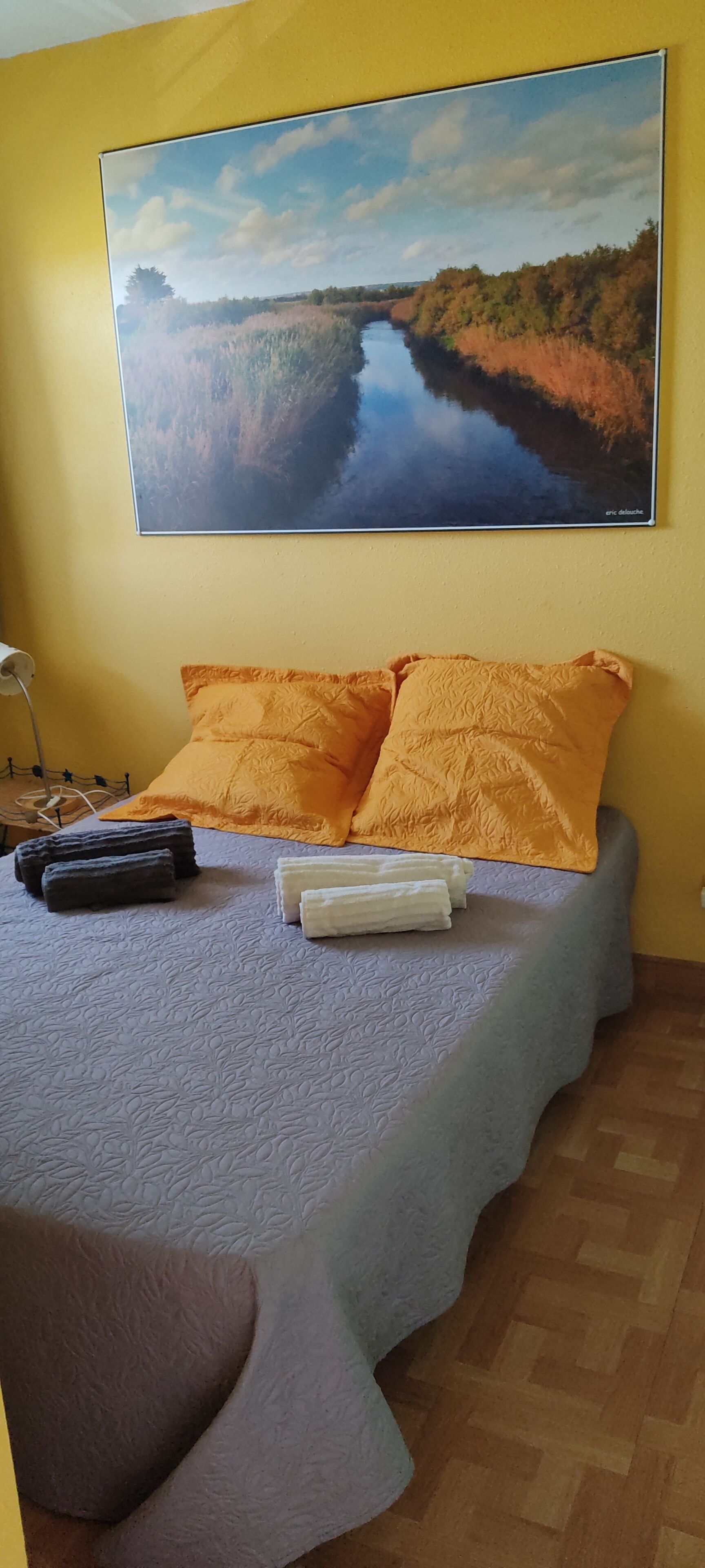 1 bedroom, iron/ironing board, bed sheets