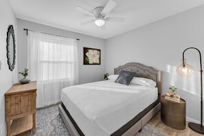 3 bedrooms, iron/ironing board, travel crib, free WiFi