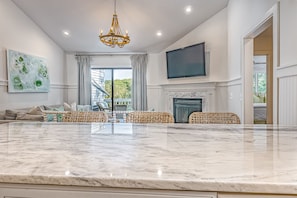 Interior - Updated condo with balcony view of the golf course! Community Pool (Bald Head Island)