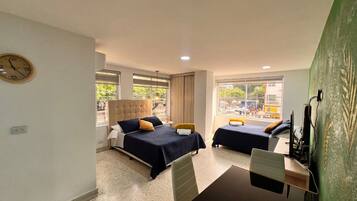 Design Studio, 1 Double Bed, City View | Premium bedding, down duvets, free WiFi, wheelchair access