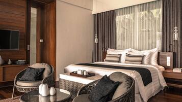 Hochwertige Bettwaren, Pillowtop-Betten, Minibar, Zimmersafe