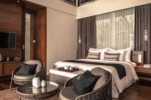Premium bedding, pillow-top beds, minibar, in-room safe