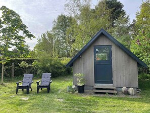 Terrace/patio - Lovely holiday home close to the beach and nature (Rødby)