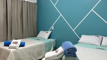 Free WiFi, bed sheets