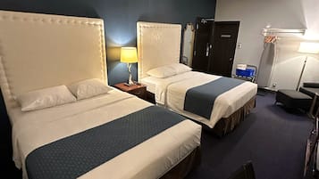 Room, 2 Queen Beds | Iron/ironing board, free WiFi, bed sheets