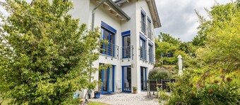 Appartement "Geräumige Ferienwohnung mit Garten" avec vue sur les montagnes et Wi-Fi