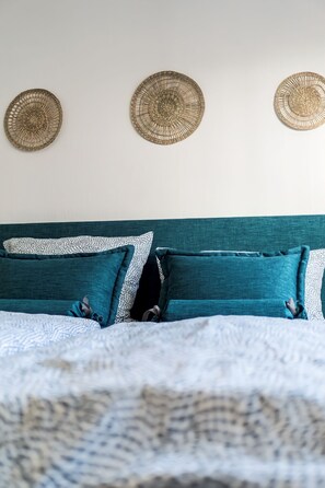 1 soverom, strykejern/-brett, wi-fi (inkludert) og sengetøy