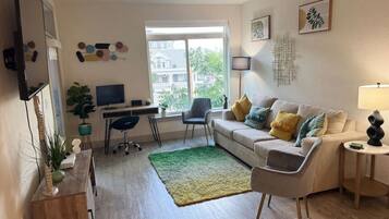 Smart TV, video games, DVD player, books