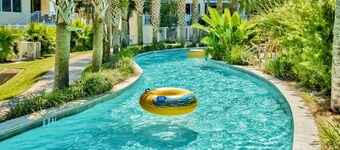 A place in paradise with pool, hot tub, gym, balcony, & central AC