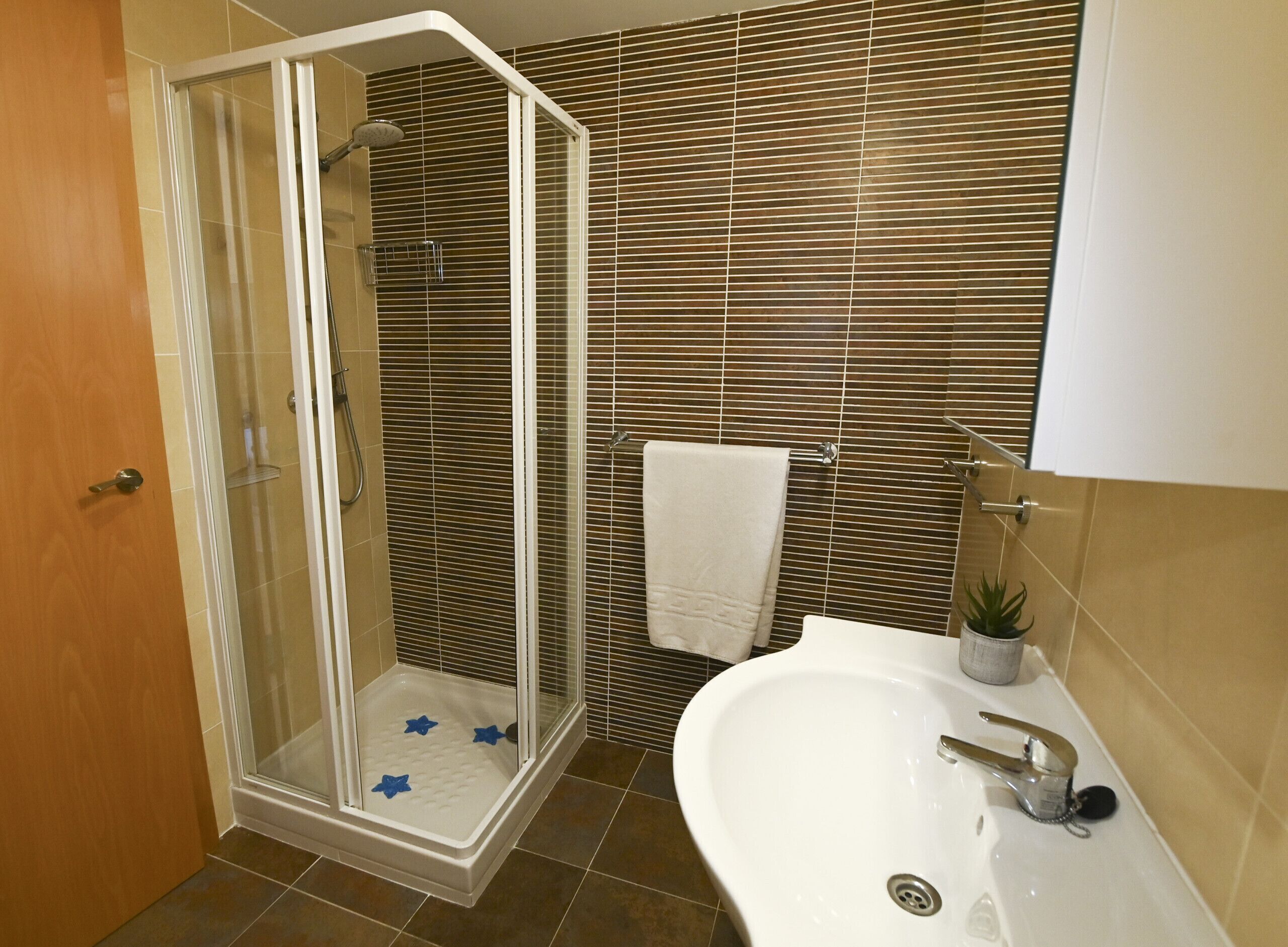 Baignoire, serviettes fournies
