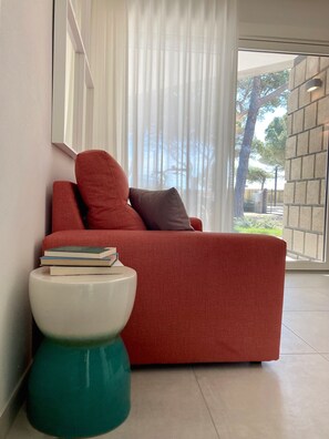 Flat-screen TV, computer monitors - Seafront Apartments D'Olivo al Mare (Lignano Sabbiadoro)