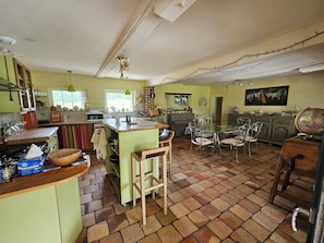 Dining - Beautiful residence near Étretat! Ideal for large families  (CUVERVILLE)