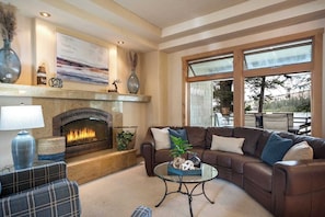 Fernseher, Kamin, Arbeitsbereiche