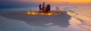 Couples dining