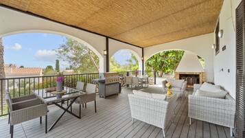 Udendørs spisemuligheder