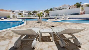 Una piscina riscaldata