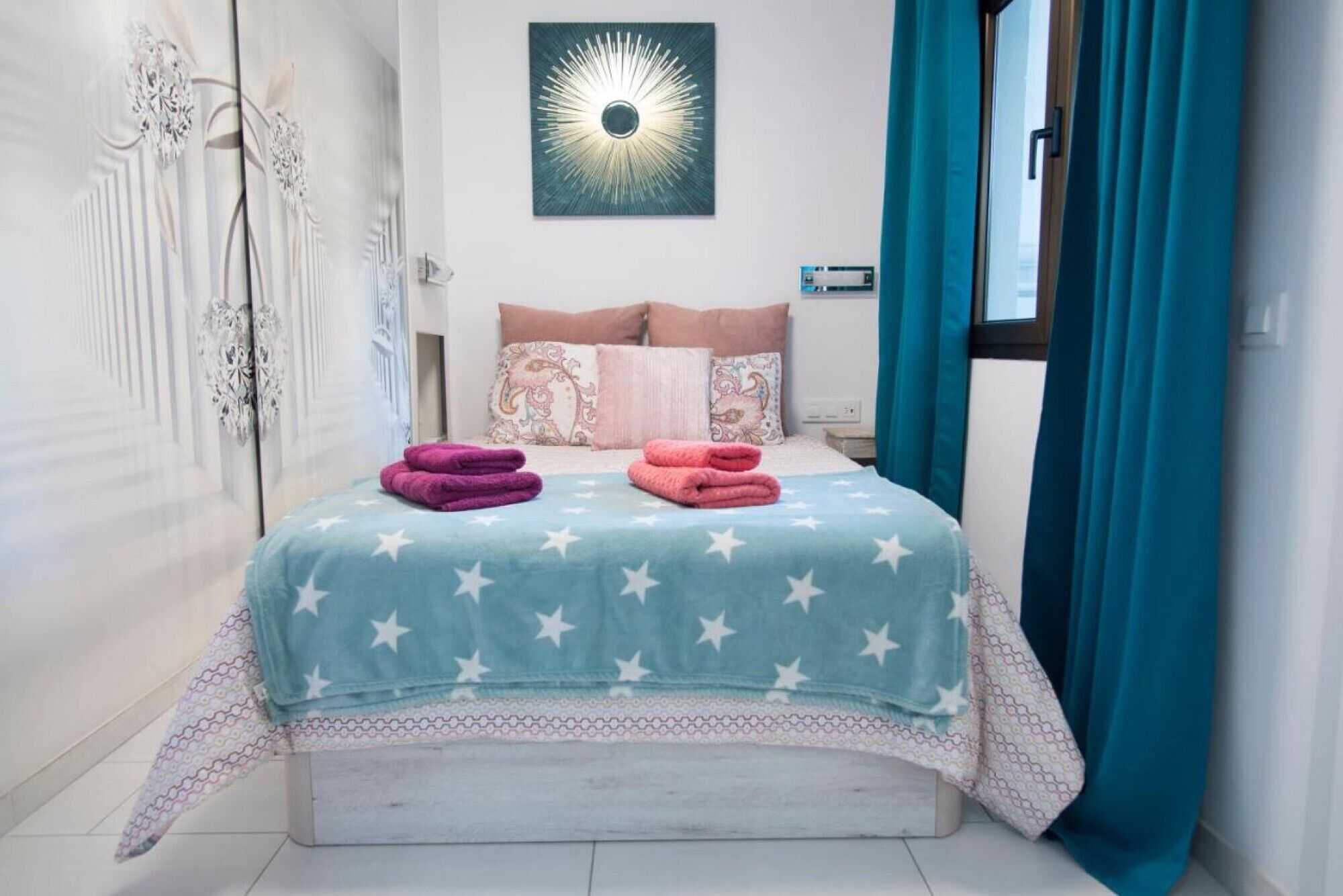 1 bedroom, iron/ironing board, free WiFi, bed sheets