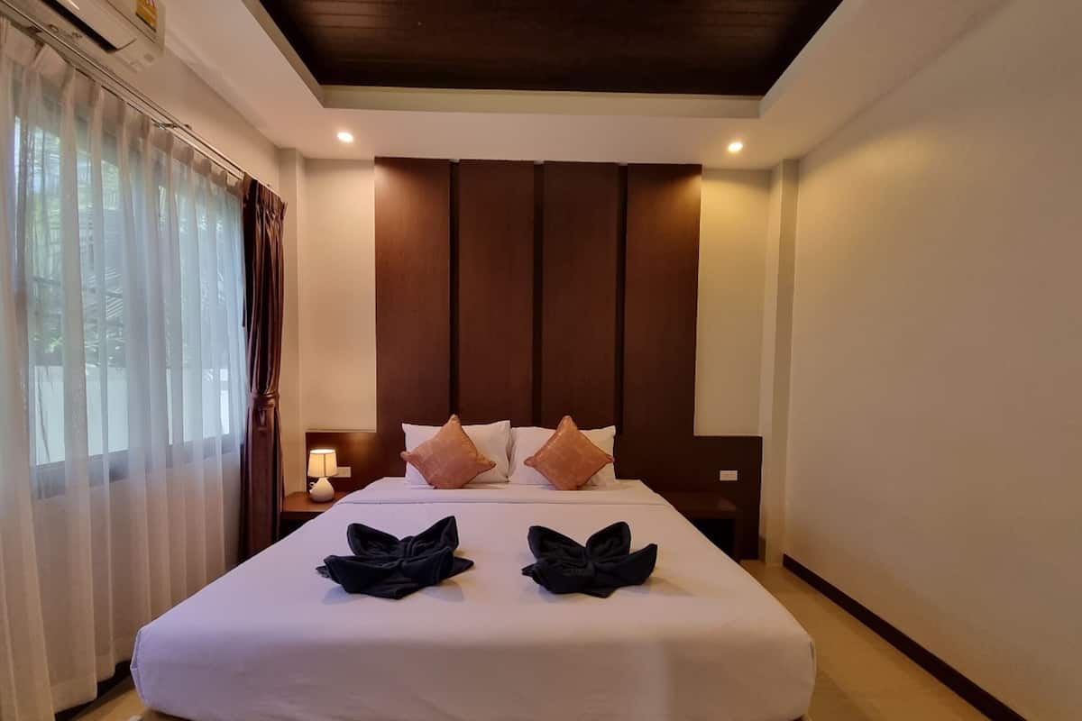 Biệt thự dành cho gia đình | 2 phòng ngủ, bàn ủi/dụng cụ ủi quần áo, bộ trải giường