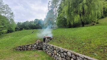 Overnatningsstedets område